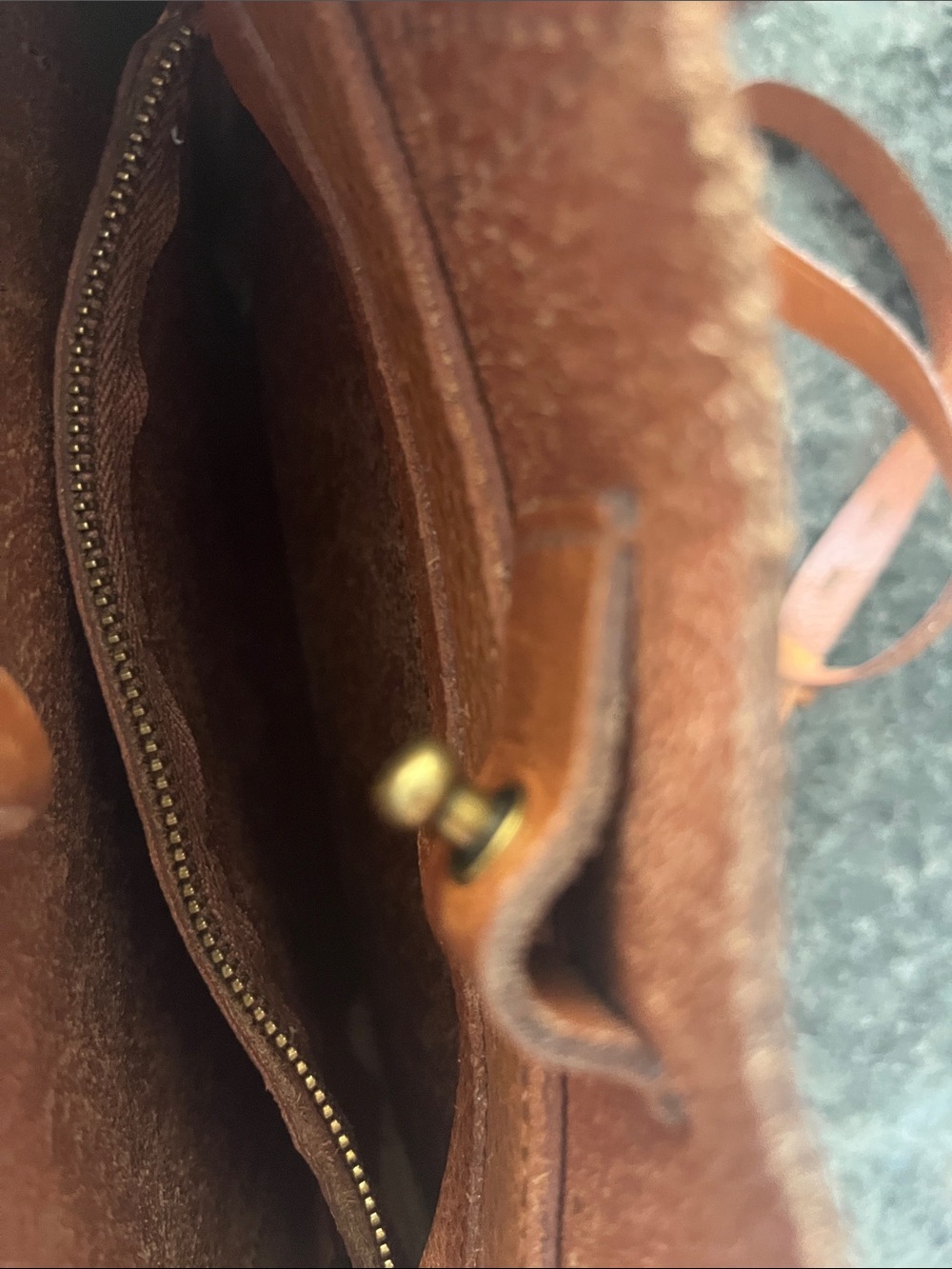 Madewell Small Transport Crossbody Bag Brown Leather Boho Chic Adjustable Strap - Picture 4 of 10